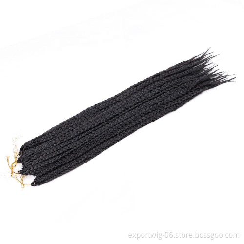 Cheap wholesale synthetic dreadlack faux locs crochet hair extension men crochet box braids